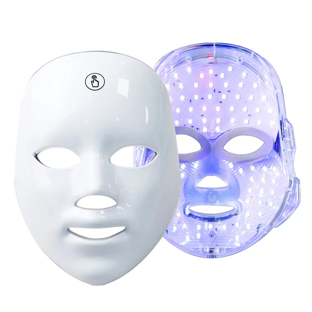 ChromaGlow™ 7-Color LED Light Therapy Face Mask | Clinic-Grade Skin Renewal